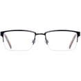 thumbnail image 2 of Monture de lunettes RJ 1042 de Randy Jackson en noir pour hommes, 2 of 2