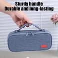 thumbnail image 4 of Ohmyroo Large Capacity Canvas Pen Case Multi Layer Portable Stationery Organizer For Office Professionals, 4 of 5