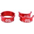thumbnail image 1 of 4 pcs/Set Bicycle Handlebar Conversion Sheet Increase shims clamp 31.8mm to 35mm (red), 1 of 5