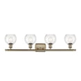 thumbnail image 2 of Innovations Lighting  Athens - 4 Light 36" Bath Vanity Light - 6" Shade Seedy/Antique Brass Finish, 2 of 5