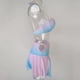 thumbnail image 4 of Mermaid Shell Color degradado Falda de cintura alta Traje de baño Bikini Traje de baño oso de fresa  vestir, 4 of 6