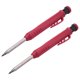 thumbnail image 5 of 2 Pcs Solid Carpenter Pencil With Sharpener And 12 Refill Leads, Marking Tool Compatible With Carpenters Draft, 5 of 5