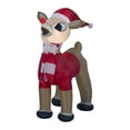 thumbnail image 1 of Rudolph Gonflable le Renne au Nez Rouge, 1 of 1