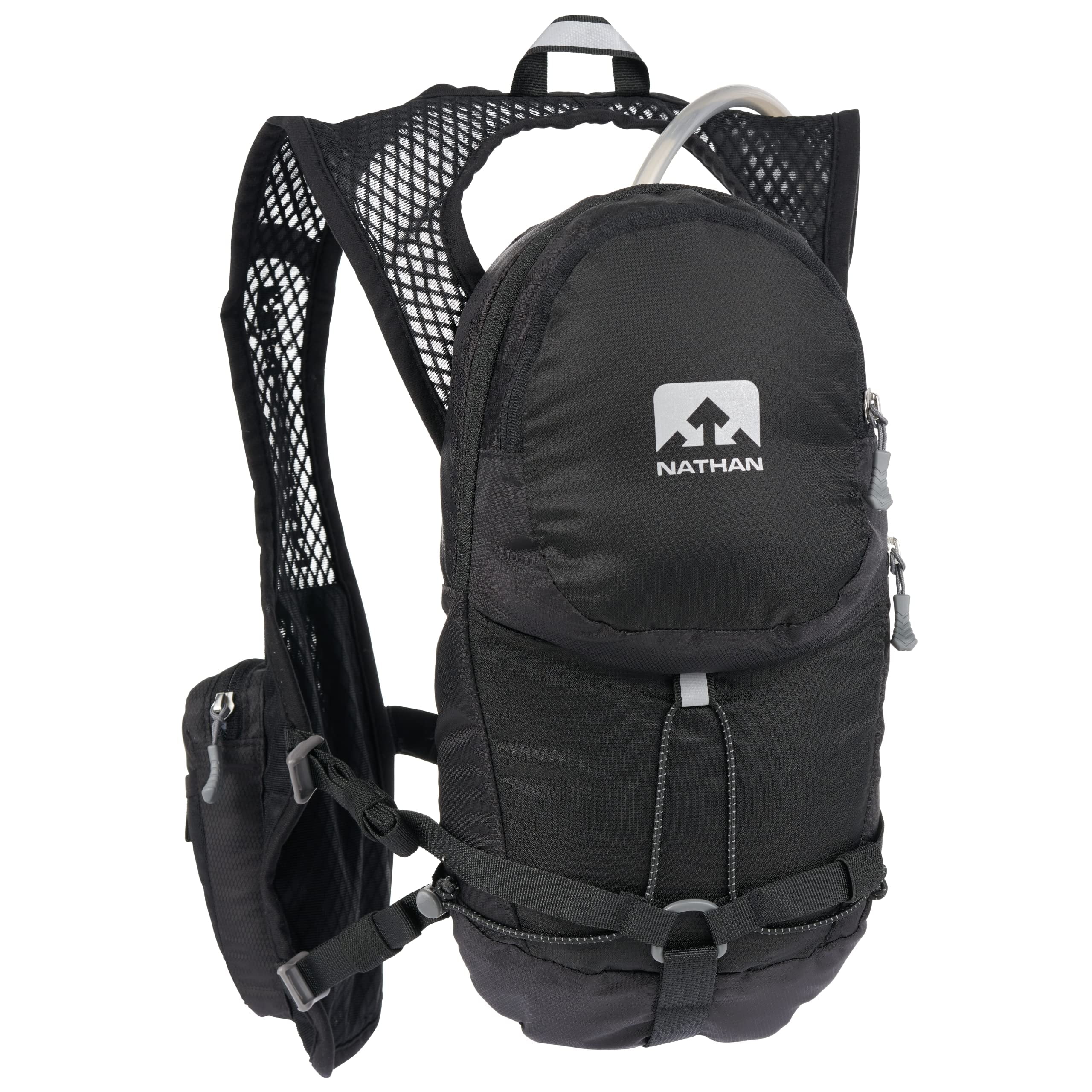 Gilet D’hydratation Nathan Intensity 2L – Couleur Berry, Occasion Bon état – Échelle Incluse A2, Parfait Pour Course à Pied, Trail