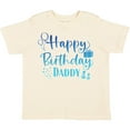 thumbnail image 3 of Inktastic Blue Happy Birthday Daddy Boys or Girls Toddler T-Shirt, 3 of 5