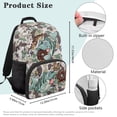 thumbnail image 7 of Yuyamidu Fish Camo Backpack for School Middle School Book Bags 17 Inch Bookbag for Girls Boys 12-14 Portable Schoolbag with Adjustable Shoulder Strap, 7 of 7