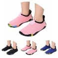 thumbnail image 3 of Kids Water Shoes for Girls Boys Swim Beach Hiking Pool Shoes Barefoots for Toddler Pink 12-13Y, 3 of 7