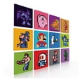 thumbnail image 1 of Set De 12 Cuadros Decorativos, Para Recamara Nintendo Retro Ideas Creativas  Cuadro sublimado en tela, 1 of 2