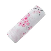 Organic Cherry Blossom Swaddle - Cherry Blossom - Wrap your baby in GOTS certified cotton softness!