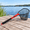 18" to 36" Handle, 17" x 19" Hoop-Lightweight Non-tangle Rubber Mesh, variant on S2 Slider Fishing Net Handle | Adjustable Extension Minimal Water Drag Design Foam Grip For Landing Nets