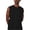 Black, variant on Men’s Sleeveless Washed Tank Top Summer Streetwear Cotton Casual Muscle Tee