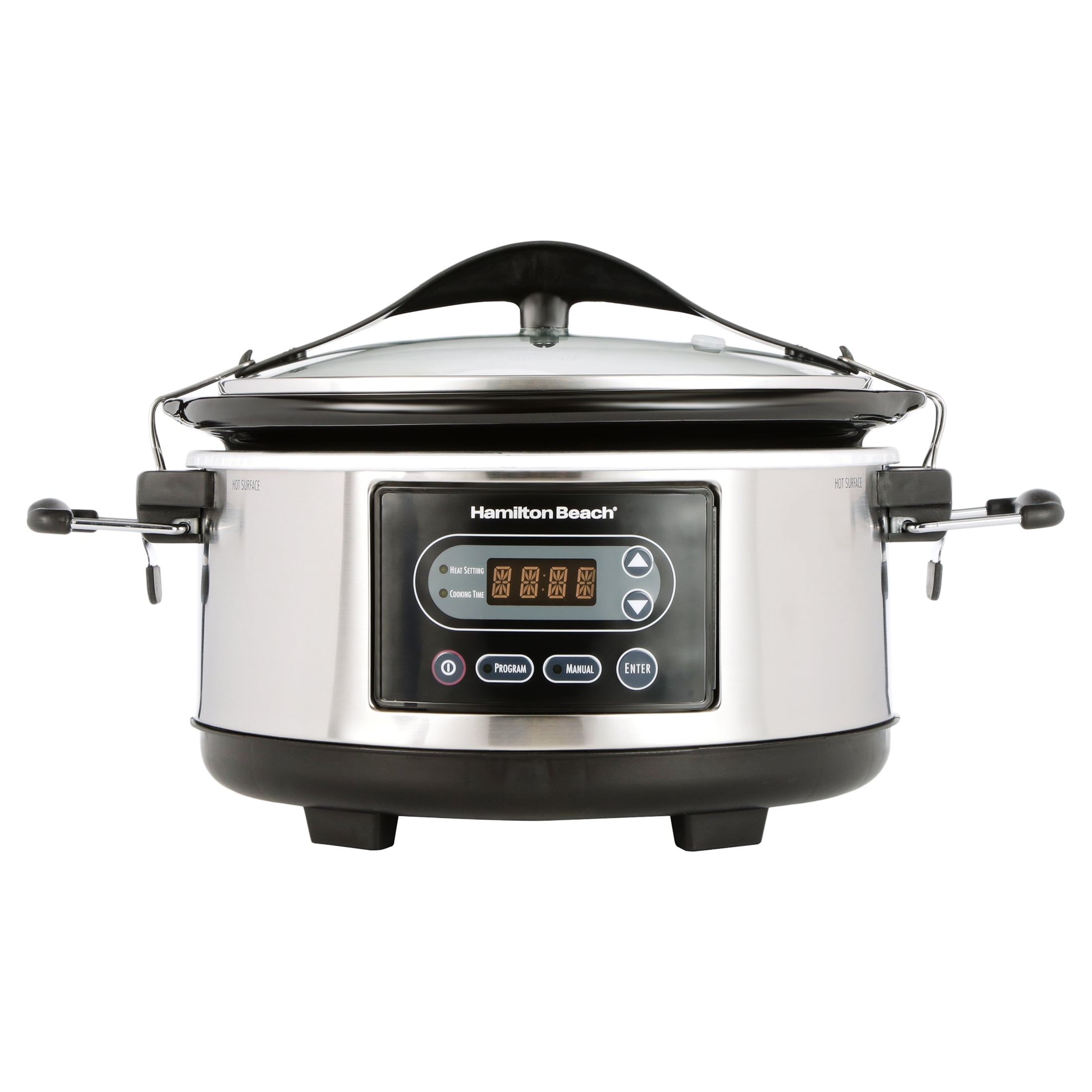 Hamilton Beach Stoneware Programmable Stay or Go Slow Cooker, 1 ct -  Mariano's