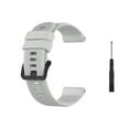 thumbnail image 1 of Graflsoa 22mm Adjustable Silicone Watch Strap with Buckle for Garmin Forerunner 745 - Multiple Colors, Water Resistant, Comfort Fit (Includes Tool), 1 of 6
