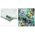 thumbnail image 5 of Mens Hawaiian Shirt Short Sleeve Plus Size Tropical Print Button Up Top Everyday Casual Wear Summer Loose Beach Shirts for Men Green S, 5 of 5