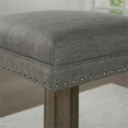 thumbnail image 2 of Furniture of America Sabana Wood 4-Piece Counter Height Dining Set in Gray, 2 of 7