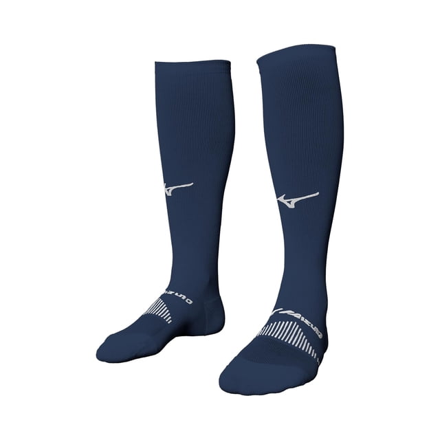 Calcetín Mizuno Performance Otc azul marino de poliéster/elastano, talla grande
