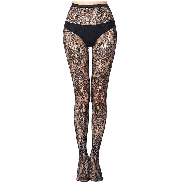 Leggings de malla con perspectiva para mujer, tallas grandes, medias de red, medias de seda para mujer