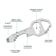 thumbnail image 2 of 5 * Abrebotellas Destornillador Acero Inoxidable Pocket Gear Multi Tool Llavero, 2 of 6