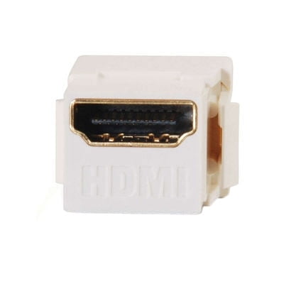 C2G/Cables To Go 03345 SnapIn HDMI Keystone Module (White)