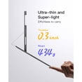 thumbnail image 3 of Funda con teclado para iPad Inateck para iPad 10th Gen 10.9" 2022, gris, 3 of 8