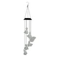 thumbnail image 2 of Shipiny Halloween Decorations Solar Powered LED Halloween Wind Chime Light Outdoor Yard Garden Decor, C, 2 of 2