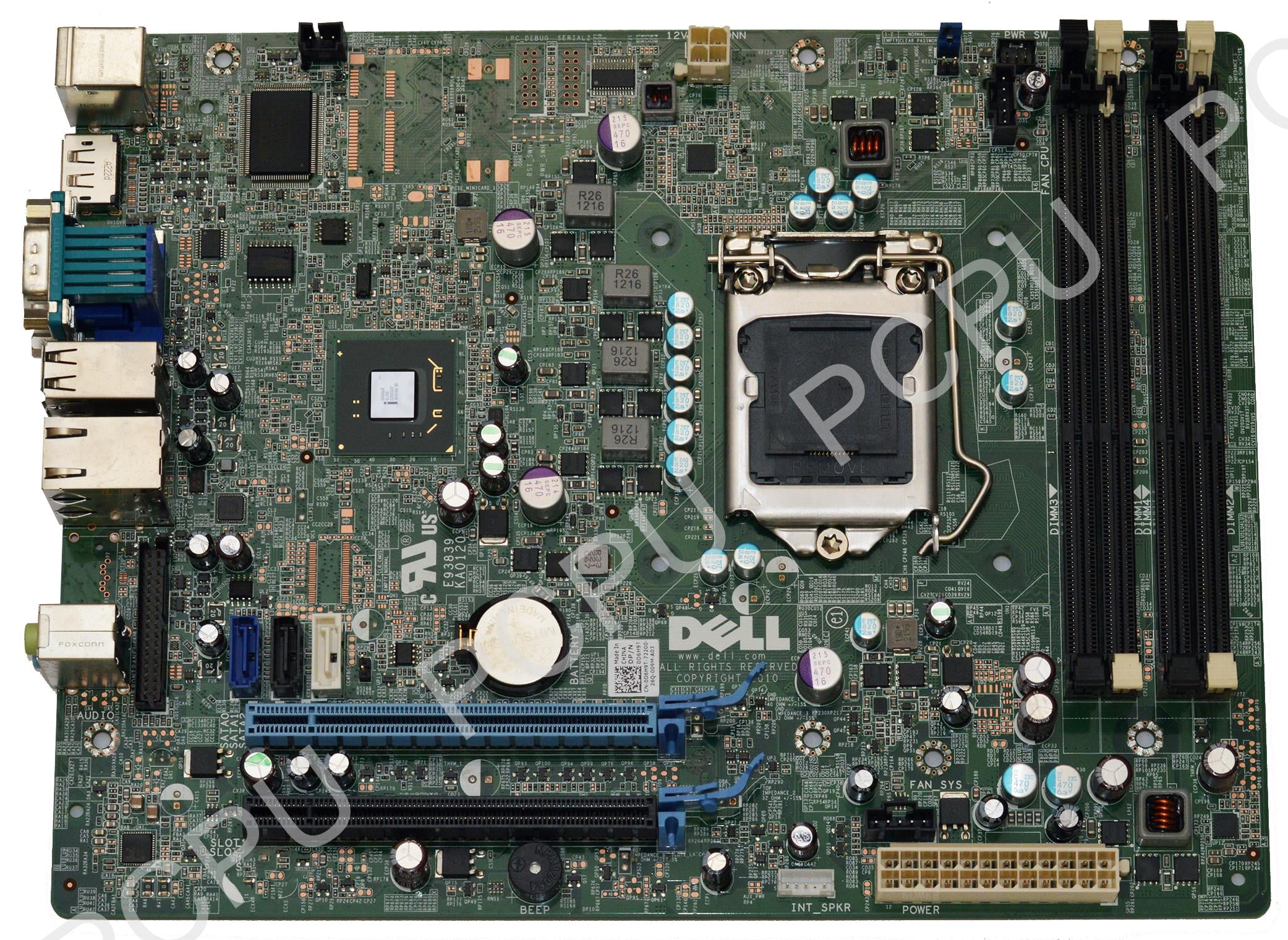 D6H9T Dell Optiplex 990 SFF Intel Desktop Motherboard s115X - Walmart