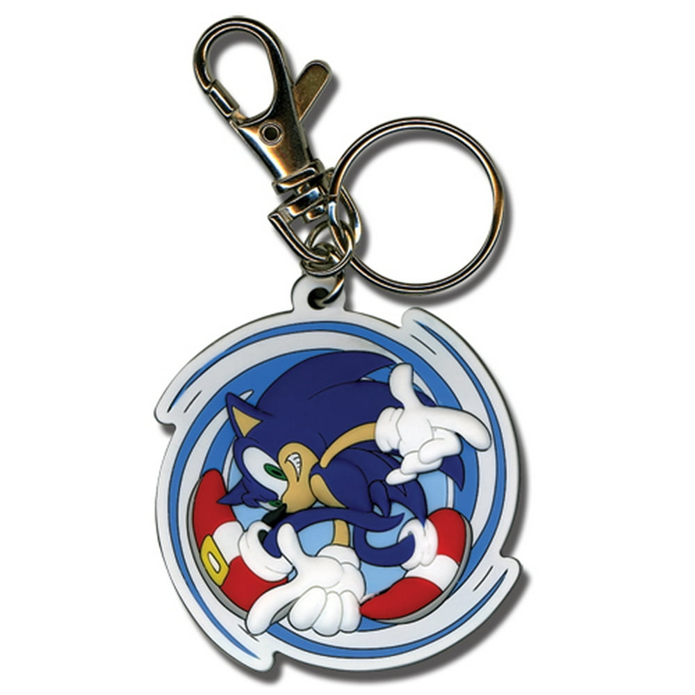 Sonic The Hedgehog Key Chain Sonic The Hedgehog New Pose/Spin