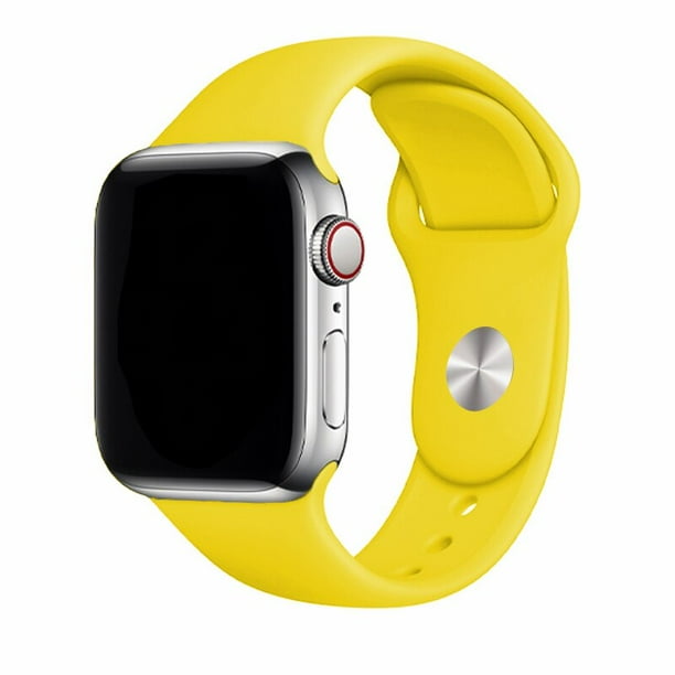 Correa de silicona para Apple Watch Band 44mm 40mm 45mm 41mm 49mm 42mm 38mm 44 45 mm pulsera iwatch series 7 se 3 4 5 6 8 Ultra band Dengxun unisex