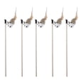 thumbnail image 1 of 5 Pcs Jouet Interactif pour Chaton badminton Jouet à Mâcher Sûr et Sain pour Chaton, 1 of 5