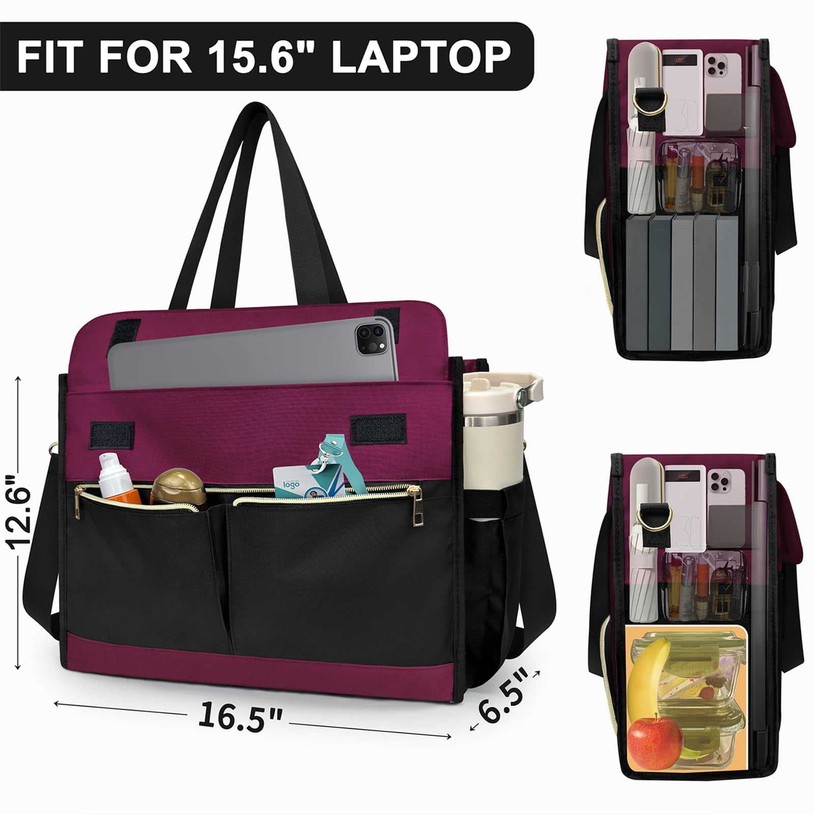 Pasman Female Polyester Reusable Lunch Totes