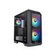 thumbnail image 4 of Thermaltake View 300 MX - Mid tower - extended ATX - windowed side panel (tempered glass) - no power supply (PS/2) - black - USB/Audio, 4 of 8