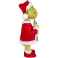 thumbnail image 4 of Dr. Seuss Christmas 18 inch Grinch in Santa Suit with Book Holiday Greeter, 4 of 6