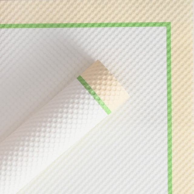 Nvzi Flower Packaging Paper Flower Shop Flower Art Materials Embossed Paper Flower Bundle Packaging Paper Flower Wrapping Paper (Yellow White)