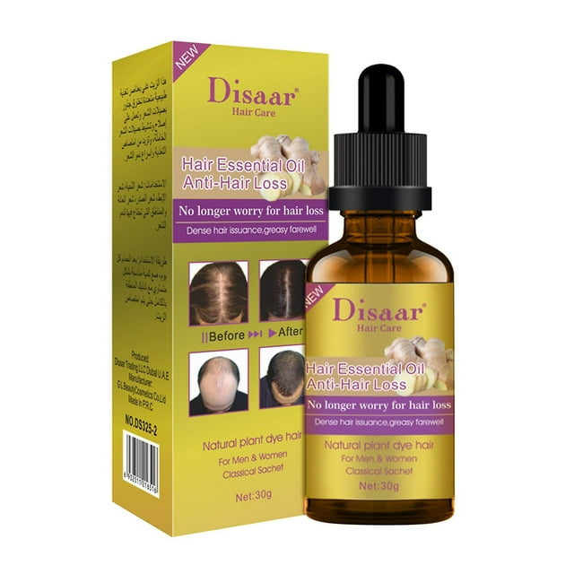 Aceite esencial para el cabello HUOGUO Ginger Essence para el crecimiento del cabello, 30 ml