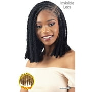 Freetress Equal Crochet Braids 3X Cuban Twist Soft N Natural 16 (1B)