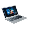 thumbnail image 1 of Laptop Hyundai HYbook 14.1 HD, Intel Celeron N3060, 4GB RAM, 64GB eMMC + 2TB HDD, Plata, 1 of 5
