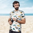 thumbnail image 4 of Wukai Cute Whale Print Men's Short-Sleeved Mesh T-Shirt,Quick-Dry Short Sleeve Workout T-Shirt-3X-Large, 4 of 8