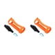 thumbnail image 1 of Billuyoard Estuche para altavoz Funda de silicona con correa Mosquetón Inalámbrico compatible con Bluetooth Bolsa de almacenamiento para altavoz Naranja 2piezas, 1 of 6