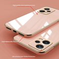 thumbnail image 4 of Compatible with Redmi Note 12 Pro Plus Case for Women Men, Ultra Thin Xiaomi Redmi Note 12 Pro Plus Phone Case Silicone Cute Shockproof Plating Electroplate Soft Cases Cover (Pink), 4 of 13