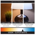 thumbnail image 3 of 3 Pack Sunlite A19 LED Bulbs, 14 Watt (100 Watt Equivalent), 1500 Lumens, Medium (E26) Base, 5000K Super White, UL Listed, 3 of 4
