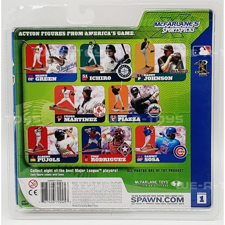 McFarlane MLB Sports Picks Series 1 Sammy Sosa Action Figure [Blue