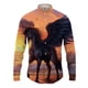 thumbnail image 4 of Camisas con estampado 3D de caballos para hombre, blusa informal de manga larga con botones, ropa de calle, camisa de playa de gran tamaño para hombre, 4 of 5