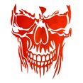 thumbnail image 2 of Cars Sticker, Cool Skull Vinyl Sticker, Punk Skull Sticker For Car / Truck / Trailer / Room / Window / Door, 2 of 5