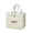 White, variant on Large Capacity Insulated Lunch Tote Bag, Adorable Bear Print Waterproof Cooler Box for Office Workers Students Picnic