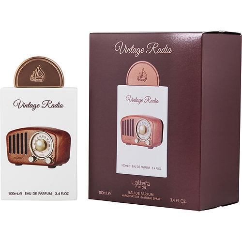 LATTAFA PRIDE VINTAGE RADIO by Lattafa EAU DE PARFUM SPRAY 3.4 OZ