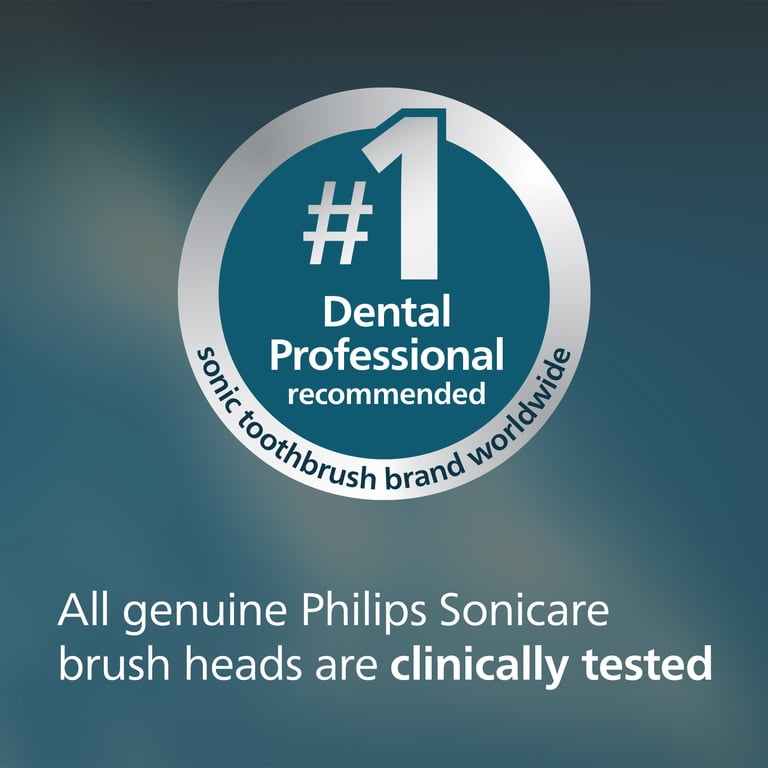 Philips Sonicare SimplyClean (C1) Replacement Toothbrush Heads, 4