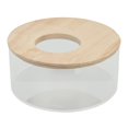thumbnail image 1 of Baignoire de sable pour hamster, petite boîte de sable ronde pour animaux de compagnie, salle de bain en acrylique transparent, 1 of 4