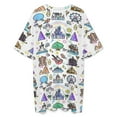 thumbnail image 3 of Happiest Place on Earth Collection Sleepshirts For Sleeping Travels Loose Sleepdress Pajama Dress Soft Nightdress Sleepwear, 3 of 7