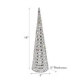 thumbnail image 2 of Christmas 18 Cone Tree Silver Diamond, 2 of 4