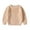 2-Beige, variant on Hjtefg Toddler Boys Girls Knit Sweater - Soft Crewneck Pullover, Long Sleeve Comfortable Top for Everyday Wear,Color: 1-Beige Size: 5-6 Years